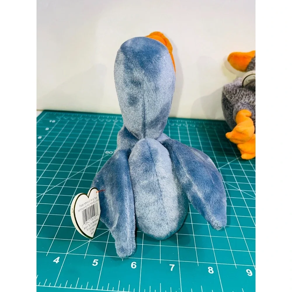 Ty Scoop the Pelican & 2 Honks Bird Plush Stuffed Animal Beanie Babies Lot of 3